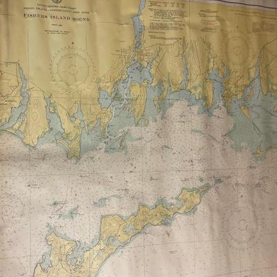 CHART: UNITED STATES - EAST COAST/ RHODE ISLAND - CONNECTICUT - NEW YORK/ Fishers Island