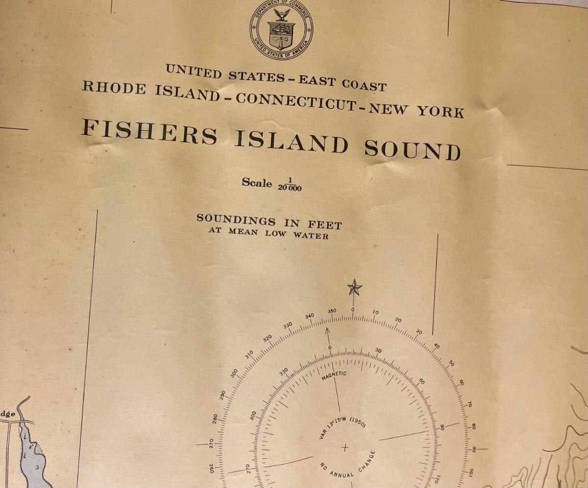 CHART: UNITED STATES - EAST COAST/ RHODE ISLAND - CONNECTICUT - NEW ...