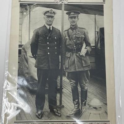 NY Times Mid-Week Pictorial 5815 "Earl Kitchener, Britain's Man of Emergency"