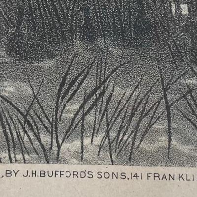 Litho, JH Bufford's Sons, The Sanctuary