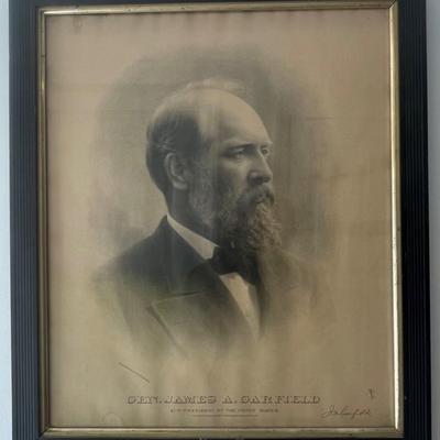 Litho, W. J. Morgan & Co, Gen. James A. Garfield