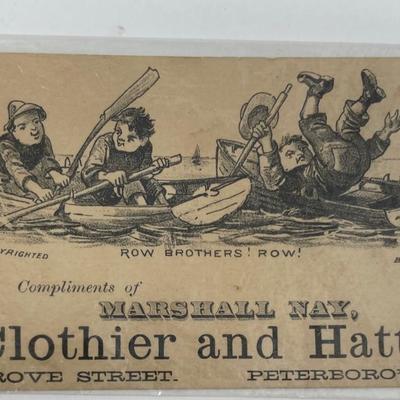 Trade Cards, 6 various , late 19th/early 20th century