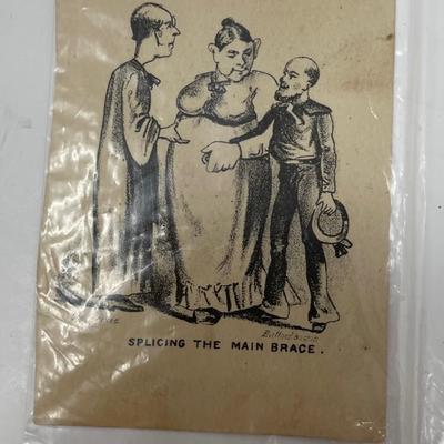 Trade Cards, 6 various , late 19th/early 20th century