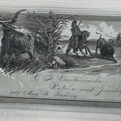 Trade Cards, 6 various , late 19th/early 20th century