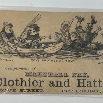 Trade Cards, 6 various , late 19th/early 20th century