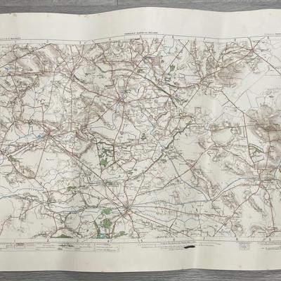 ORDNANCE SURVEY OF IRELAND/ SHEET NO.109/ KING CO. & CO. WESTMEATH. / PUBLISHED IN 1900