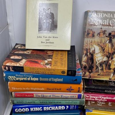 Collection 14 Books British Royalty