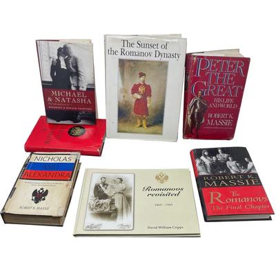 Collection 7 Books - Roman/Tsar/Russia Royal Family