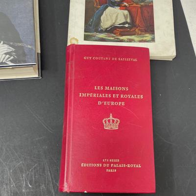 Collection 9 Books French Royal Family