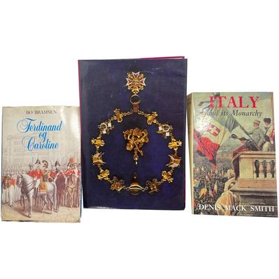 Collection 3 Books Italian Royal Family