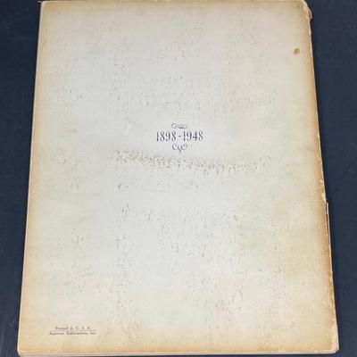 "City of New York Gold Anniversary of Fashion 1898-1948" Official Jubilee Edition Magazine