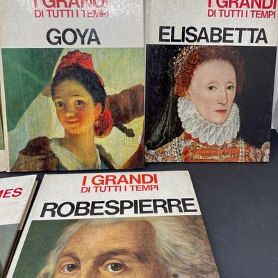 "I Grandi Di Tuttii Tempi" 5 Book Collection