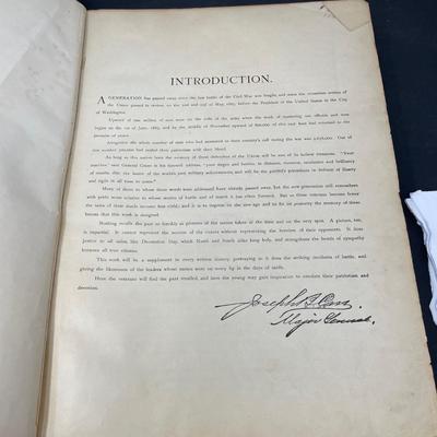 "Portfolio of War and Nation" Prepared from Government Records in the Department of War