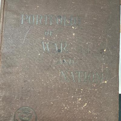 "Portfolio of War and Nation" Prepared from Government Records in the Department of War