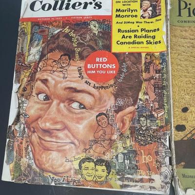 Two 1930's Magazines "Collier's" and "Pictorial Review"