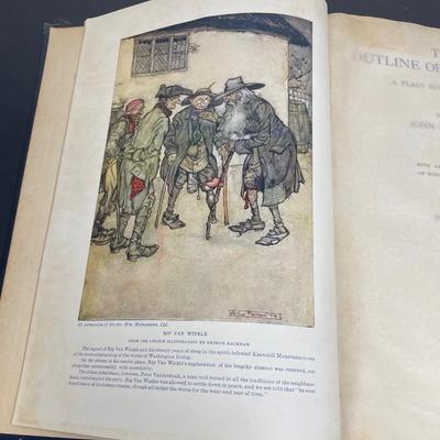 "The Outline of Literature" Third Volume by John Drinkwater 1924