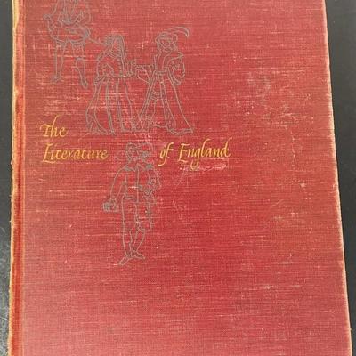 "The Literature of England, An Anthology and History" Vol. I by George B. Woods