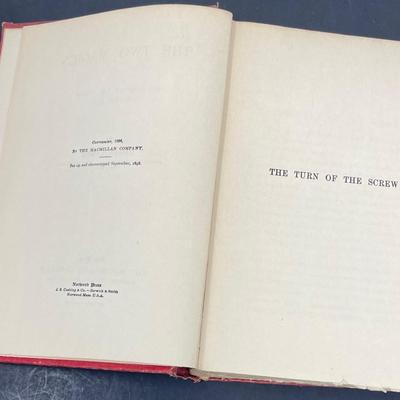 "The Two Magazines" by Henry James 1920