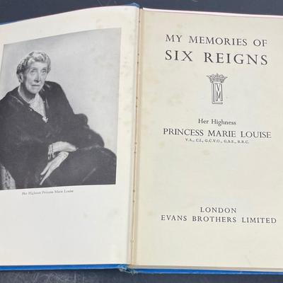"My Memories of Six Reigns, Her Highness, Princess Marie Louise" 1957