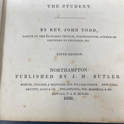 "The Students Manual, The Intellectual and Moral Character and Habits of Students" by Rev. John Todd