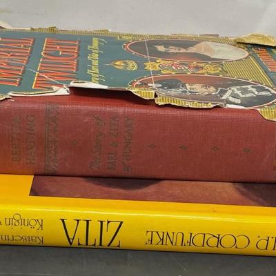 Royal Books on Prince Karl and Zita of Hungry