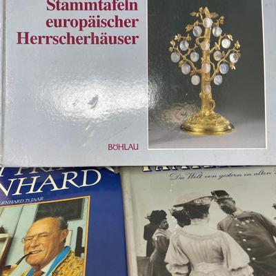 Royal Books Collection of 7 Books on European Royalty