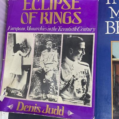 Royal Books Collection of 7 Books on European Royalty