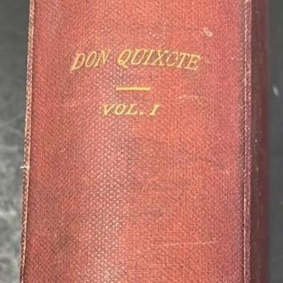 Cervantes Works "Don Quixote" Vol. I 1891