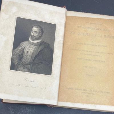 Cervantes Works "Don Quixote" Vol. I 1891