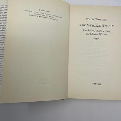 Claire Tomalin / The Invincible Woman. The story of Nelly Ternan and Charles Dickens