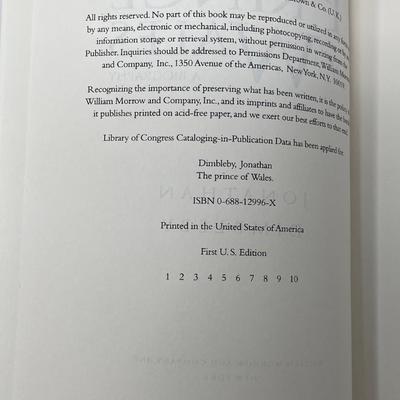 The Prince of Wales A Biography, Jonathan Dimbleby