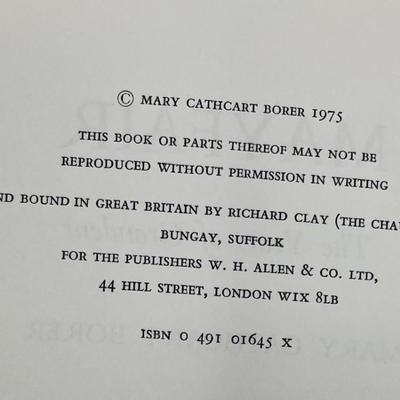 The Years of Grandeur, Mary Cathcart Borer