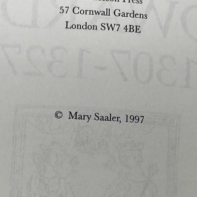Edward II 1307 -1327, Mary Saaler