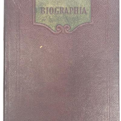 Biographia Annuaire Pour L'Amerique Du Nord. 1929-1930 Edition.