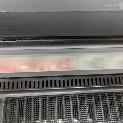 Hitachi Stereo Cassette Receiver CD Player MX-W01 Did Power On