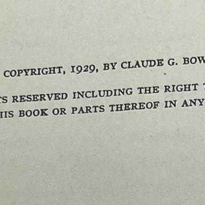Claude G. Bowers, The Tragic Era The Revolution after Lincoln