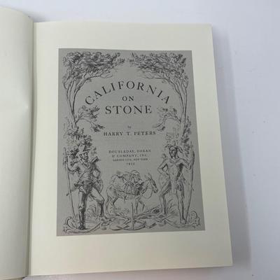 Harry T Peters, California on Stone