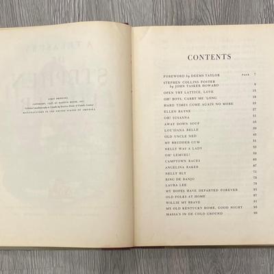 Deems Taylor, forward, A Treasury of Stephen Foster