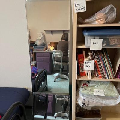 B39- two beveled mirrors