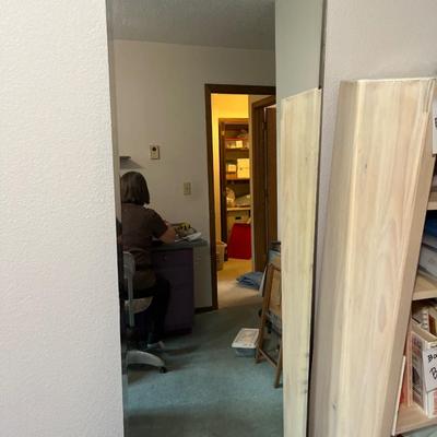 B39- two beveled mirrors