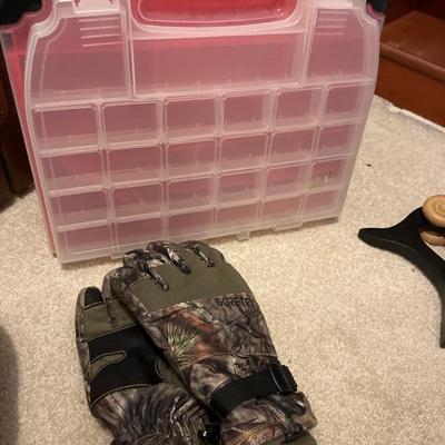 H2- Organizer, gloves, exercise stuff