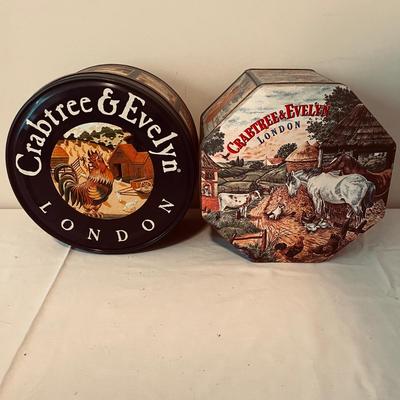 Crabtree & Evelyn Tins (O-MG)