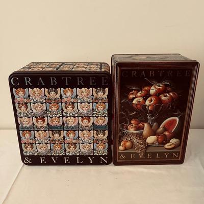 Crabtree & Evelyn Tins (O-MG)