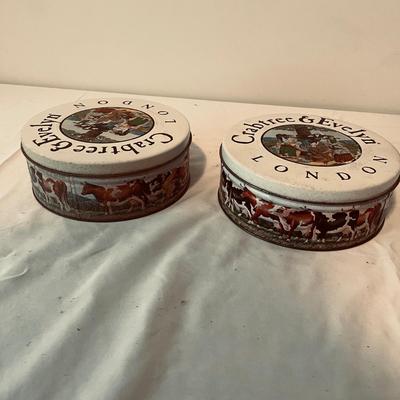 Crabtree & Evelyn Tins (O-MG)