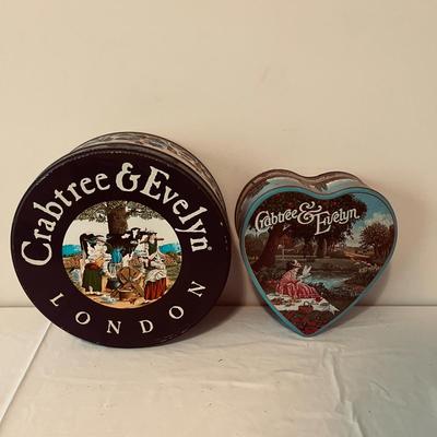 Crabtree & Evelyn Tins (O-MG)