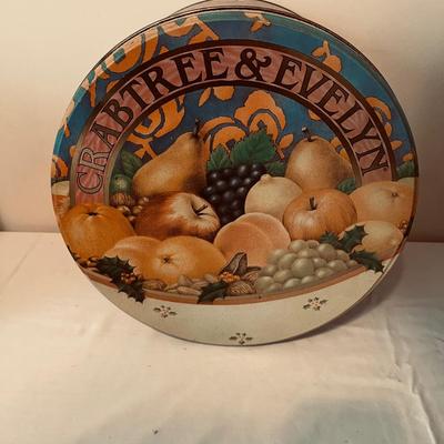Crabtree & Evelyn Tins (O-MG)