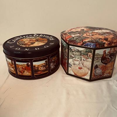 Crabtree & Evelyn Tins (O-MG)