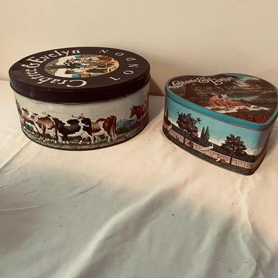 Crabtree & Evelyn Tins (O-MG)