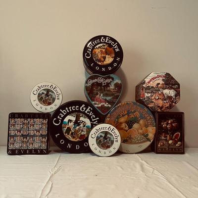 Crabtree & Evelyn Tins (O-MG)