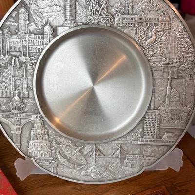 H8- Asian group & Malaysian landmark plate